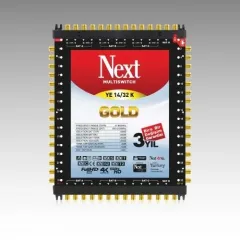 Next YE-14/32 Santral Multiswitch | 14 Giriş 32 Çıkış Uydu Dağıtıcı