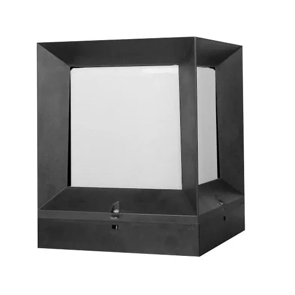 Horoz Bahçe Aydınlatması Prizma Siyah E27