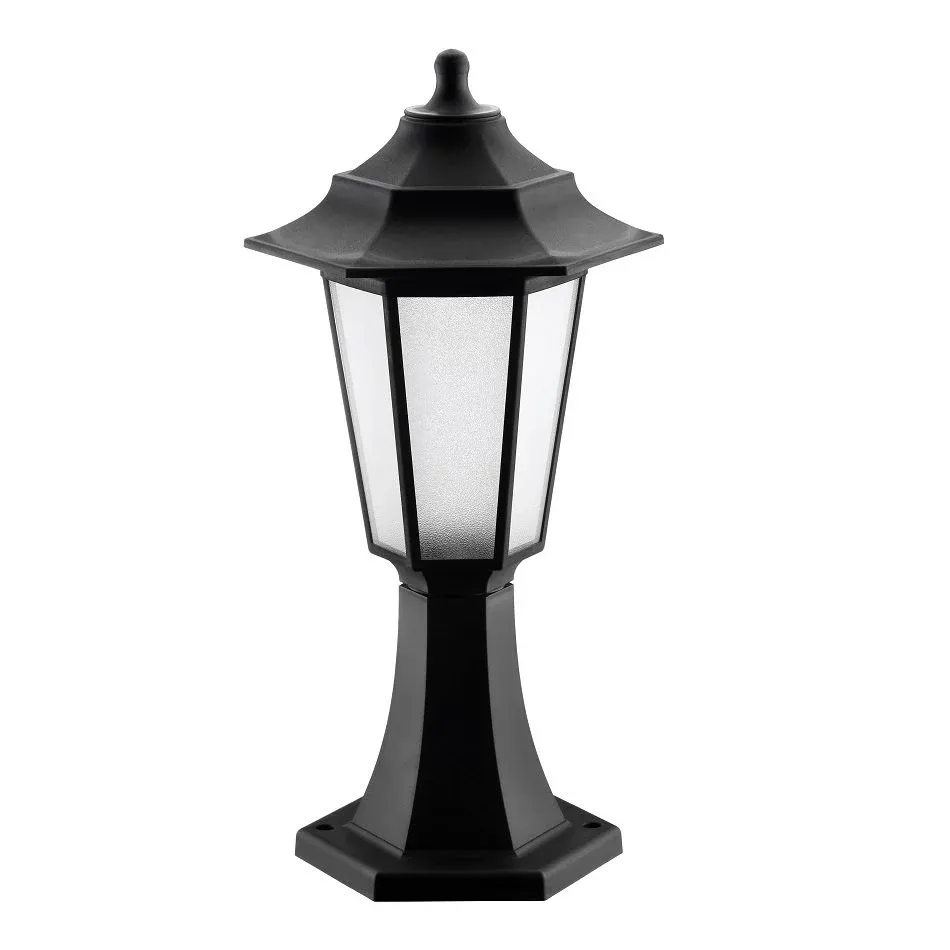 Horoz Bahçe Aydınlatması Begonya 1 Siyah Ip44 E27