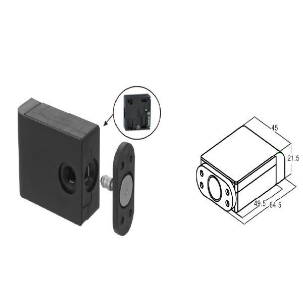 Elektronik Çekmece Dolap Kilidi (Fail Secure)