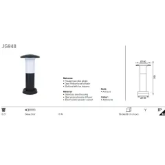 Jupiter Jg948 Bahçe Direk