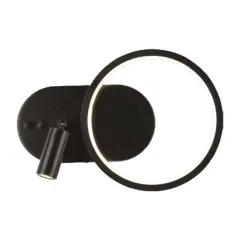 Ycl 3+6w Siyah Metal Kasa Yatak Başı Aplik
