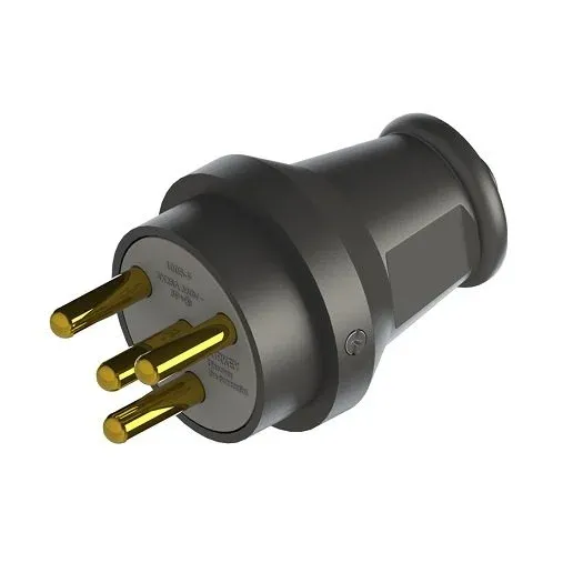 Ne-Ad Kauçuk 3x25 A Trifaze Fiş