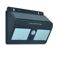 K2 30w 160 Lümen Ip65 Solar Duvar Apliği 6500k Beyaz Işık