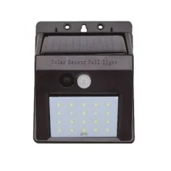K2 15w 80 Lümen Ip65 Solar Duvar Apliği 6500k Beyaz Işık